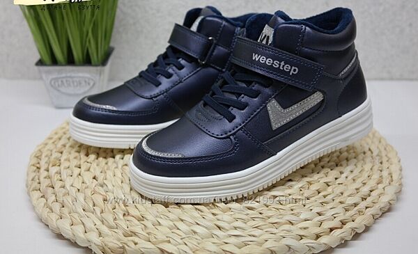 Демісезонні ботінки чобітки Weestep на байці, розмір 35, б/у