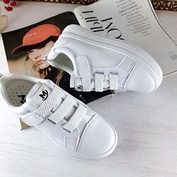 Кеди на платформі на гумках з липучками