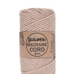 Шнур для макраме Macrame Cord 3 мм колір Карамель