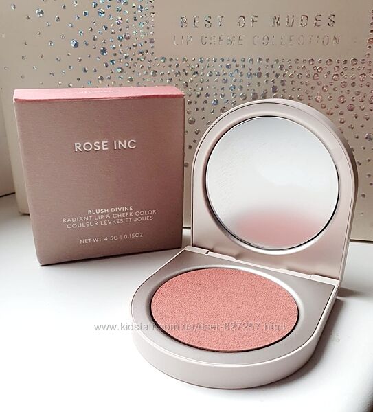 Ориг. кремові рум&acuteяна Rose Inc Cream Blush Refillable Cheek & Lip Colour 