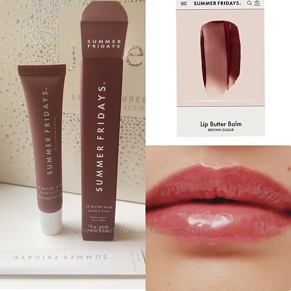 Ориг. бальзам для губ Summer Fridays Lip Butter Balm