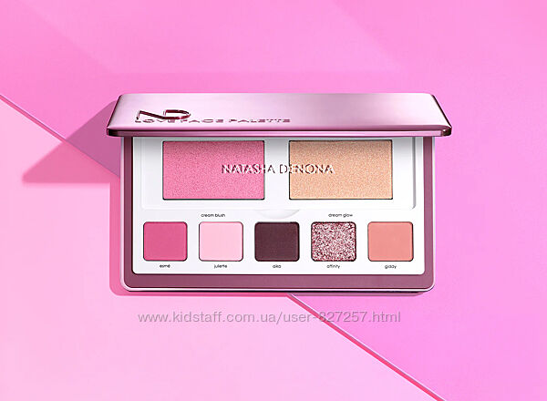 Ориг. палетка Natasha Denona Love Face Eyeshadow & Cheek Essential Palette