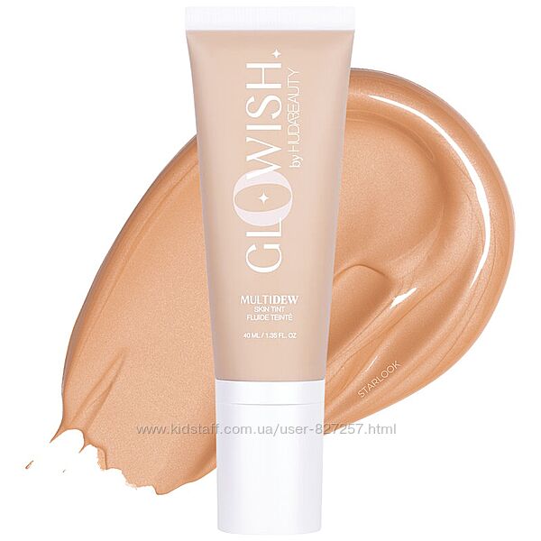 Ориг. сяюча тональна основа Huda Beauty GloWish Multidew Skin Tint 00