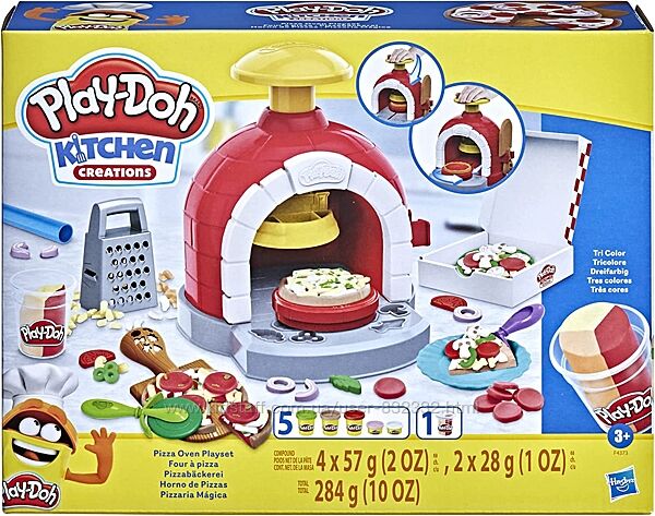 Набір пластиліна Play-Doh Сендвіч Гриль Пицца Пиріг Пеппа Зубастик Морозиво