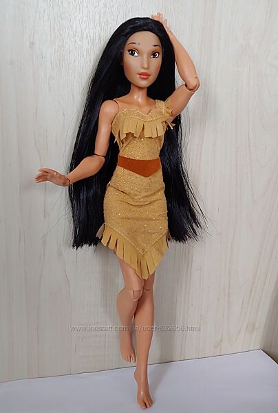 Кукла лялька принцесса Дисней Покахонтас на теле рестлерши WWE Superstars