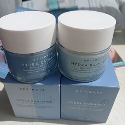 Набір кремів для обличчя для комбінованої шкіри optimals hydra radiance