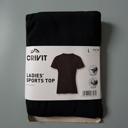 Жіноча спортивна футболка Crivit Німеччина, р-ри S, М, L
