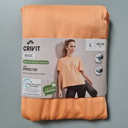 Жіноча помаранчева спортивна футболка Crivit Німеччина, L