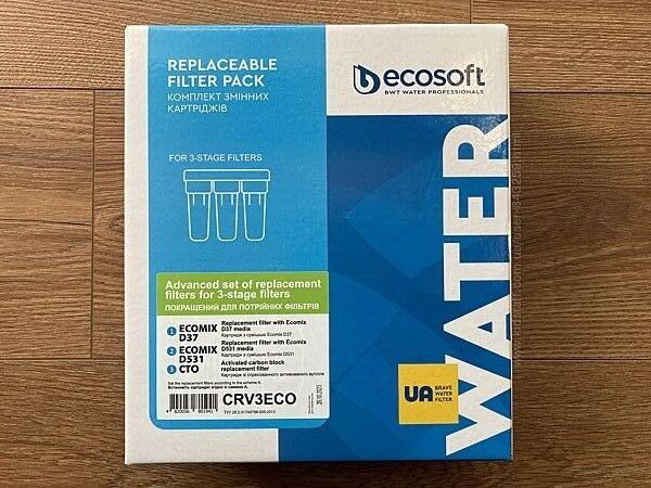 Наша Вода Джерельна вода 3 Ecosoft CRV3Eco Улучшенный набор Екософт