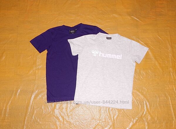 р. 134-140, набор 2 шт футболка Hummel, Германия