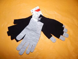 Перчатки вязаные 2в1, C&A, Германия