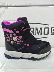 Термо черевики B&G HL24-11. Зимове взуття BG termo