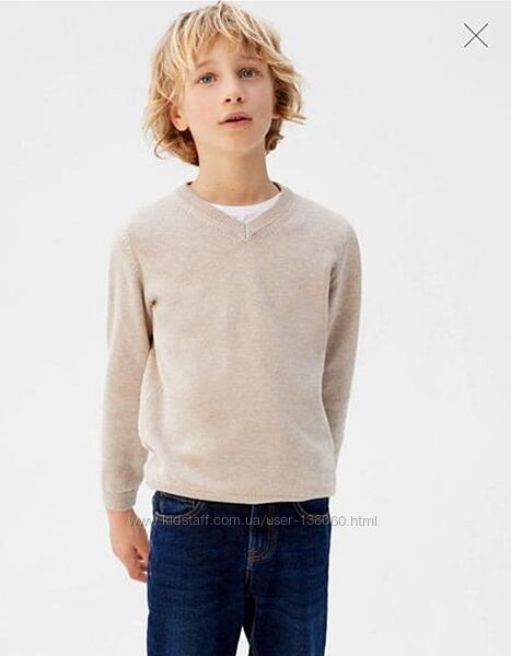 Новий светр кофта манго для хлопчика / mng boys / 5 років / 6 років