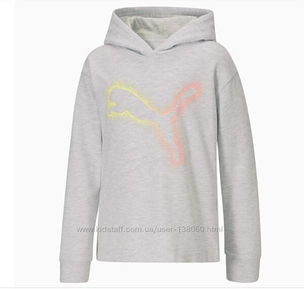 Нова толстовка PUMA для дівчинки / оригінал / кофта з капюшоном / худі