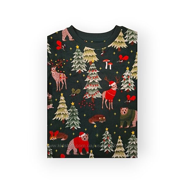 Новорічна велюрова піжама Primark, пижама