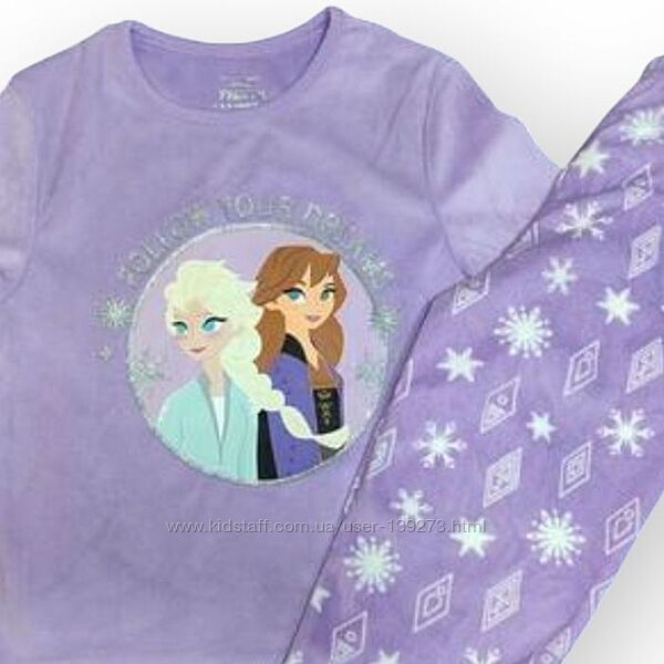 Велюрова піжама Ельза Primark, пижама