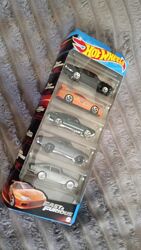 Машинка Базовая Hot Wheels Fast & Furious 164 HLY70 Orange 5шт Хот Вилс