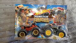 Набор Хот Вилс Машинки 2шт Hot Wheels Monster Trucks Demolition Doubles 16