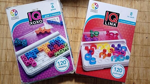 Головоломка IQ 2 штуки iq link и iq xoxo 