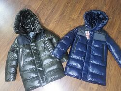 Куртка-парка зимняя для мальчиков от 128 до 158 р, аналог дорогих брендов