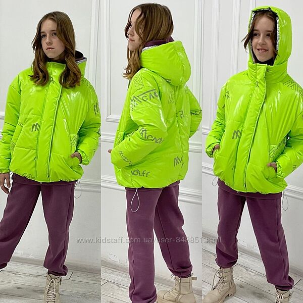 Куртка демисезонная для девочек от 140 до 158 р, новинка, 5 цветов, тренд