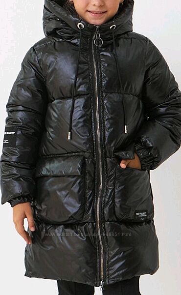 Куртка зимова для дівчаток від 128 до 152 р, якісна, тепла, красива, модна