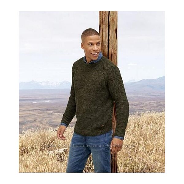 Тёплый мужской вязанный свитер, джемпер, пуловер, кофта, Livergy Германия