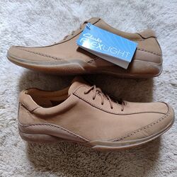 Clarks Flex Light чоловічі туфлі, натуральний нубук