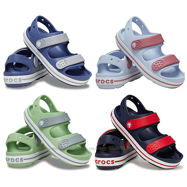 Crocs CROCBAND Cruiser Sandal. Оригінал. Нові. С11, С12, С13, J1, J3