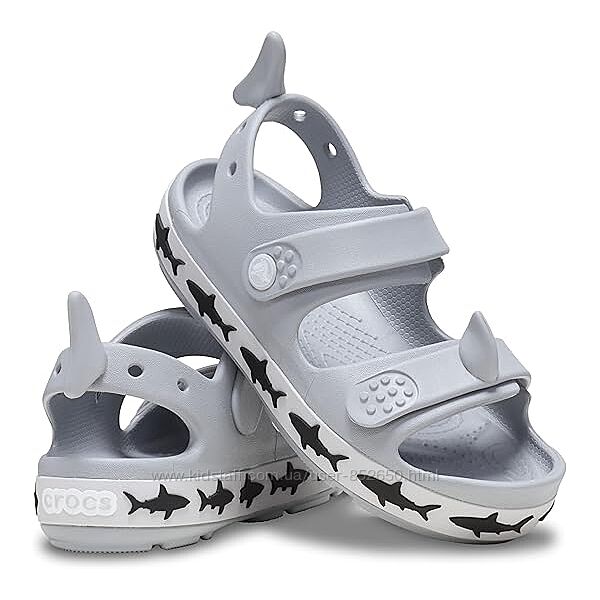 Crocs CROCBAND Cruiser Shark Sandal. Оригінал. Нові. С10