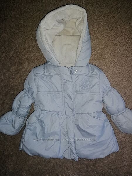 Фирменная куртка на девочку 12 месяцев 
