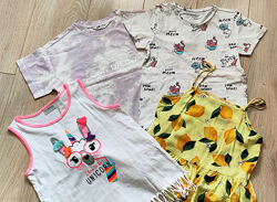 Футболка для дівчинки Reserved, футболка, майка топ H&M, майка Waikiki