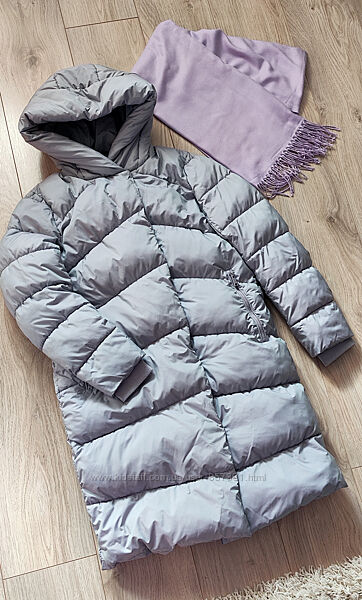 зимова жіноча куртка, куртка - пальто в подарунок шарф