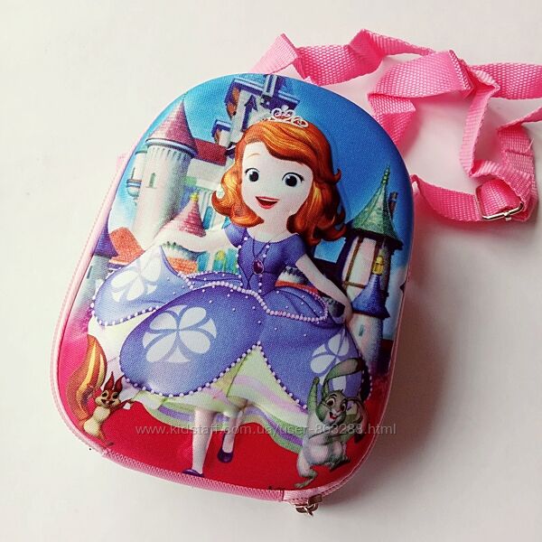 Детская сумочка с 3D изображением Принцесса София, Холодное сердце, Барби
