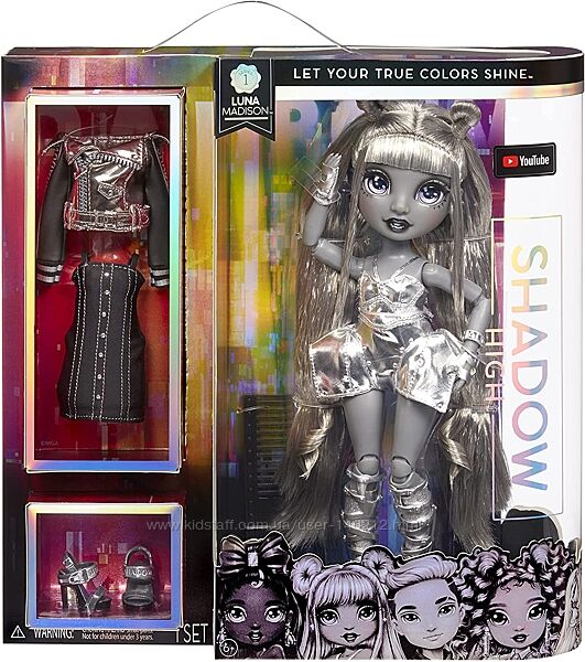 Rainbow High - лялька Shadow High Fashion Луна Медісон Series 1 583530
