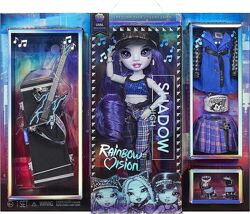 Новинка Чудова лялька Rainbow Neon Vision Shadow High Uma Blue 582755