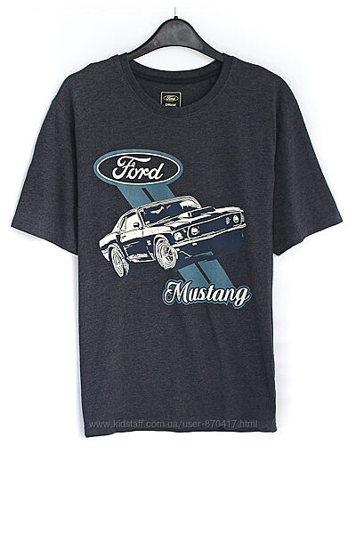 шикарна чоловіча футболка з Фордом Мустангом 