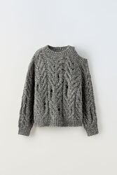 Новий оригінальний вязаний светр zara