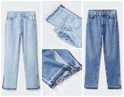 Нові жіночі джинси mango, прямі, два кольори 34, 36