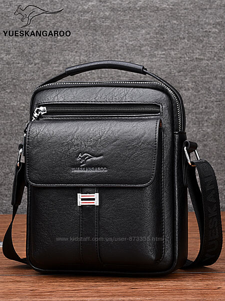 Сумка - барсетка Kangaroo з накладною кишенею 