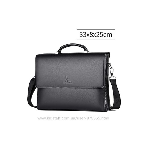 Чоловіча сумка-портфель велика Kangaroo binliroo для документів