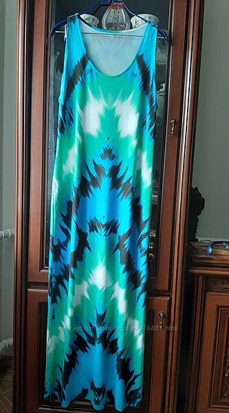 Длинное платье сарафан, производство Украина, размер l, xl