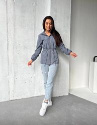 Жіноча вітрівка з капюшоном ,4 кол.