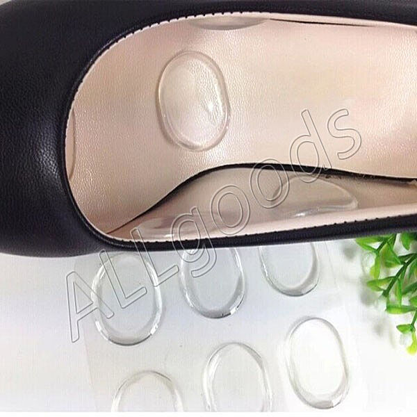Накладки силиконовые на обувь от натирания пяток 6 шт код Insoles6