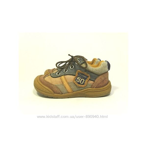 Детские кожаные ботинки кроссовки Baren Schuhe р. 23-24