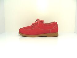Жіночі шкіряні червоні туфлі туфли REMONTE р. 38