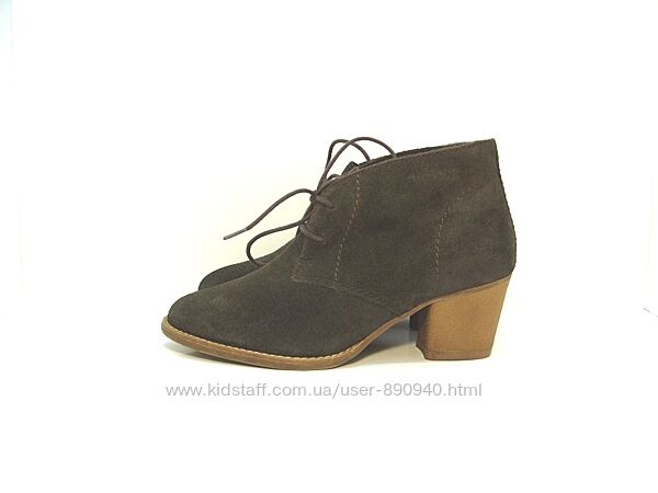 Жіночі замшеві черевики ботинки TAMARIS р. 37-38