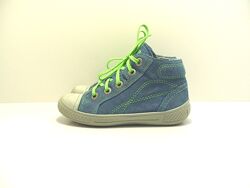 Дитячі голубі замшеві ботинки superfite р.27