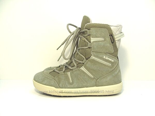 Дитячі зимові замшеві черевики ботінки LOWA р. 33