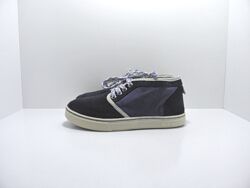 Дитячі замшеві сині черевики ботинки р. 37